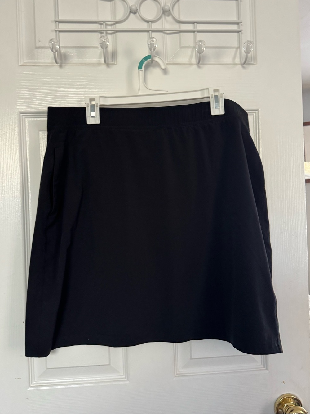 Eddie Bauer Black A-Line Skirt